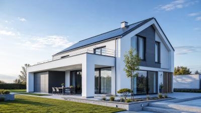 Modernes Einfamilienhaus mit staatlicher Förderung für Lüftungsanlage